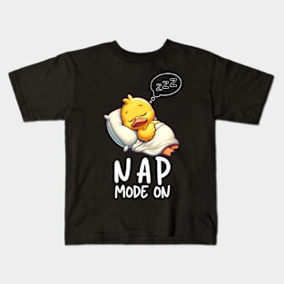 NAP MODE ON Kids T-Shirt